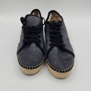 Toni Pons Originals Women's Sie 39 US 9 Blue Canvas Espadrilles Shoes